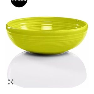 Set of 3 Fiestaware medium bistro bowls in lemongrass